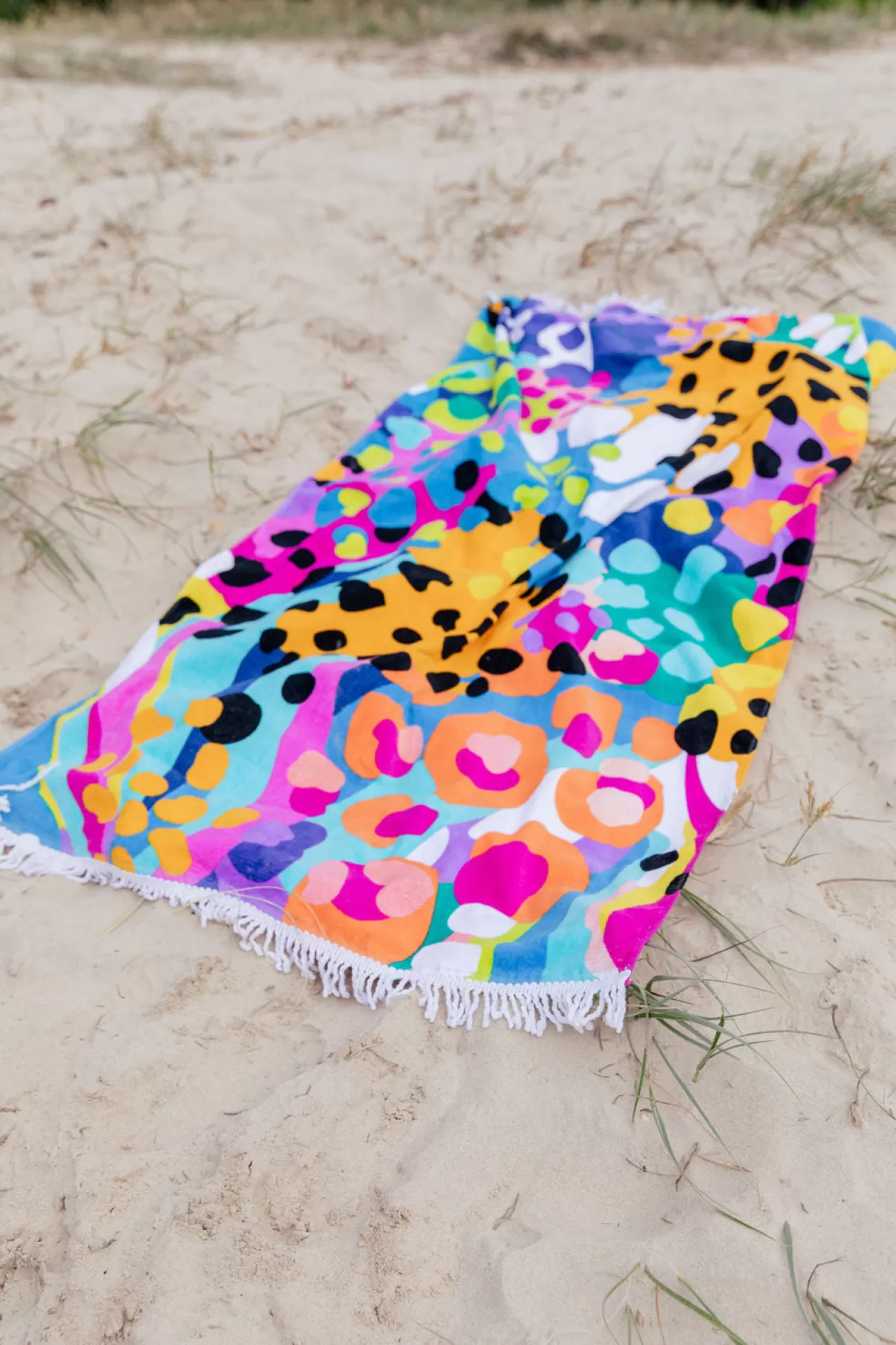 Proud Poppy Clothing Beach Towel in Kasey Swim by Kasey Rainbow