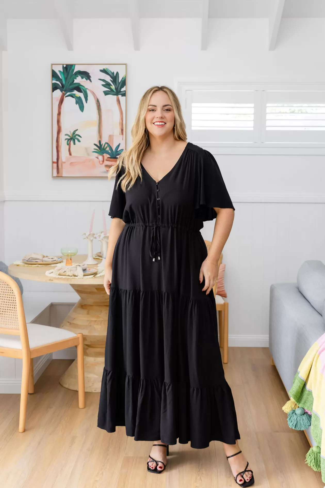 Proud Poppy Clothing Bonnie Maxi Dress in