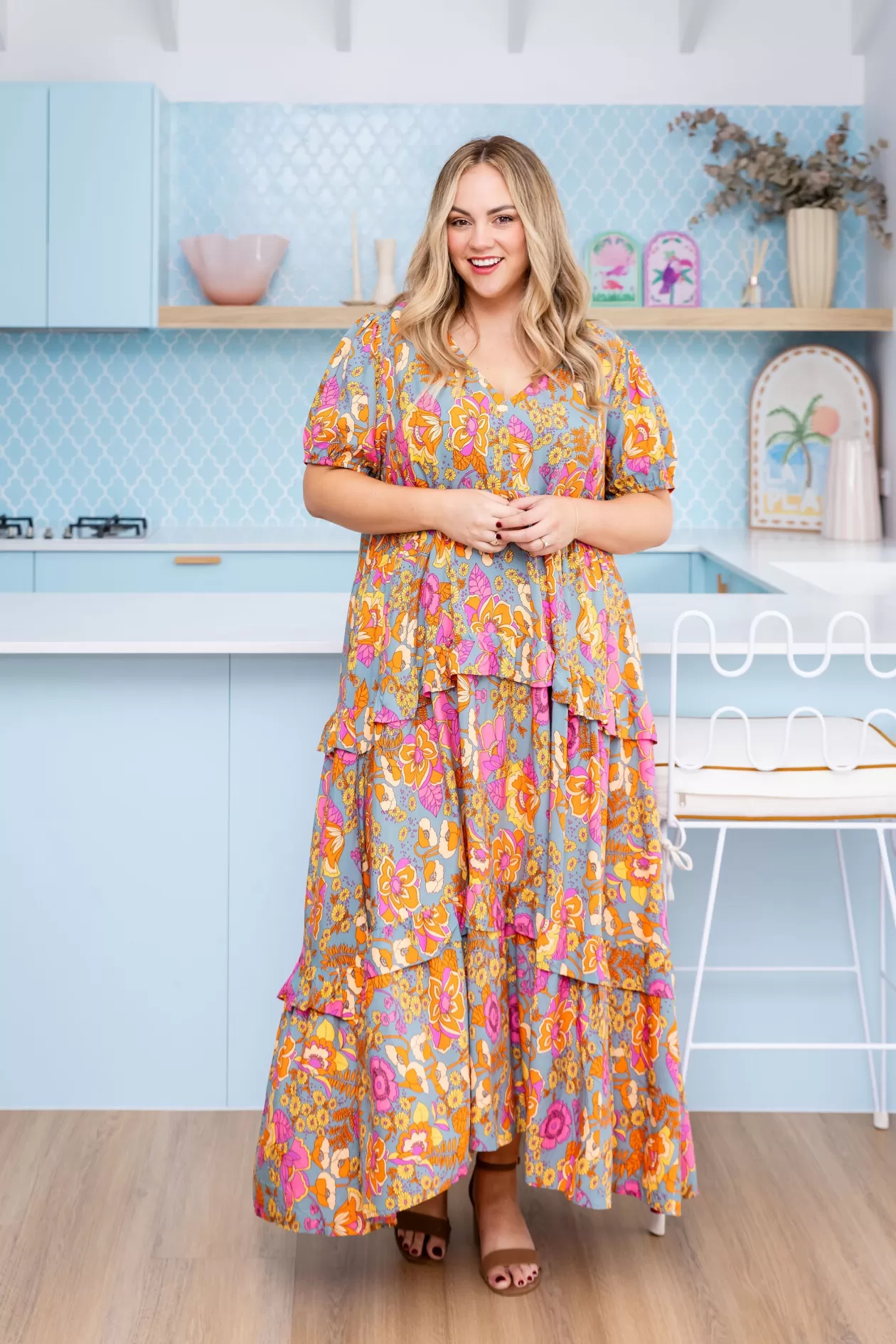 Proud Poppy Clothing Dhalia Maxi Dress