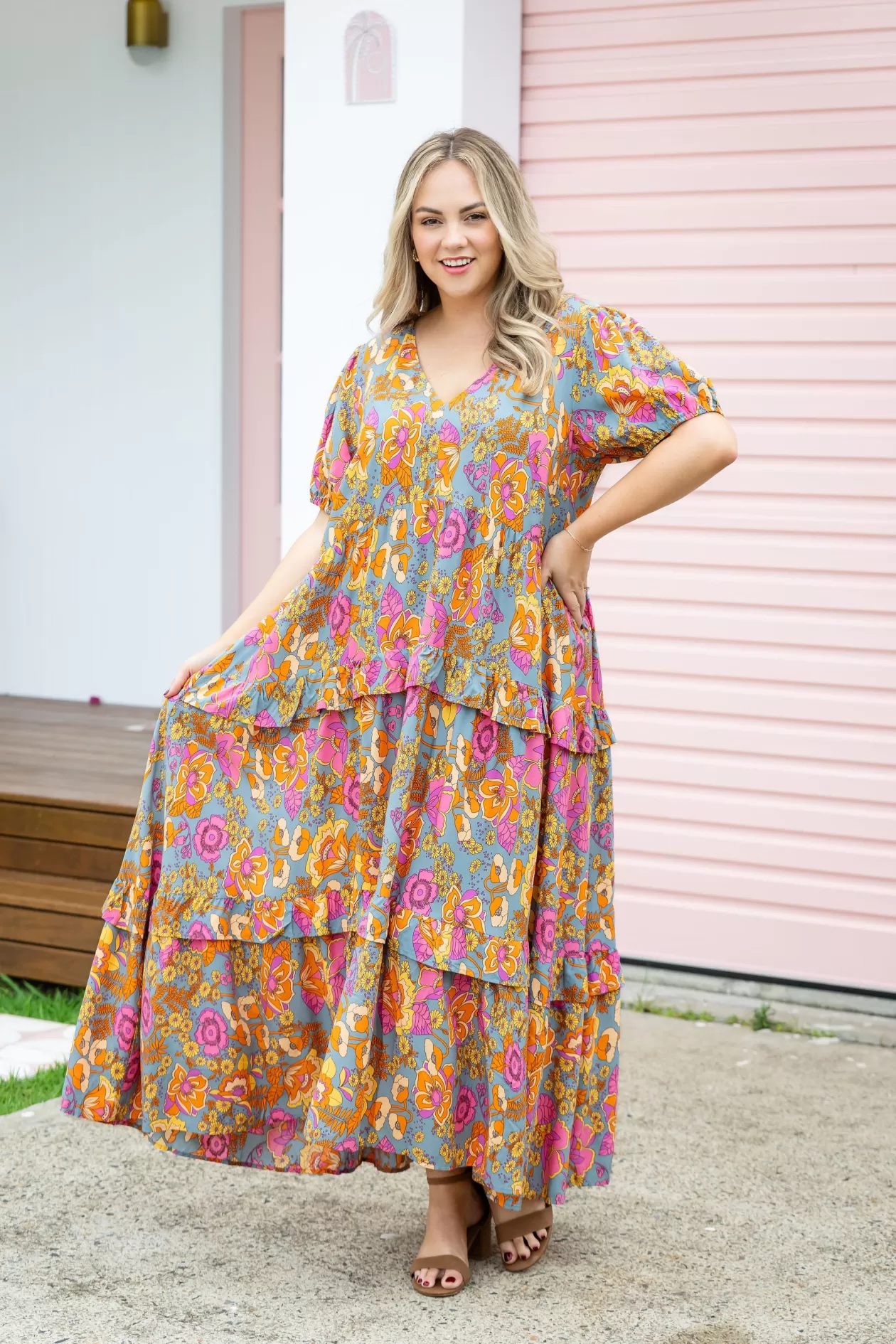 Proud Poppy Clothing Dhalia Maxi Dress