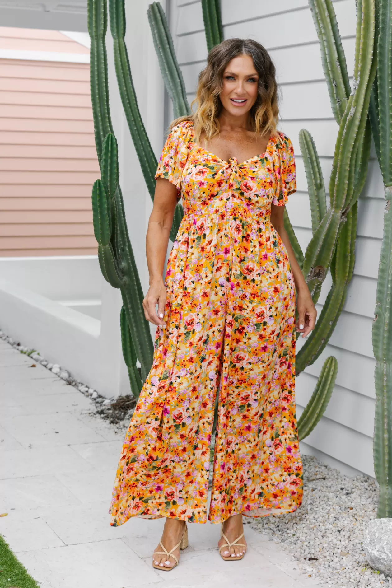 Proud Poppy Clothing Hazel Jumpsuit in Sunshine Floral