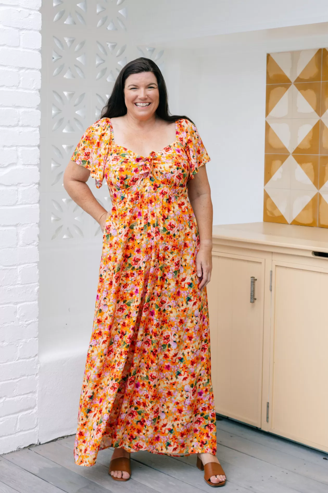 Proud Poppy Clothing Hazel Jumpsuit in Sunshine Floral