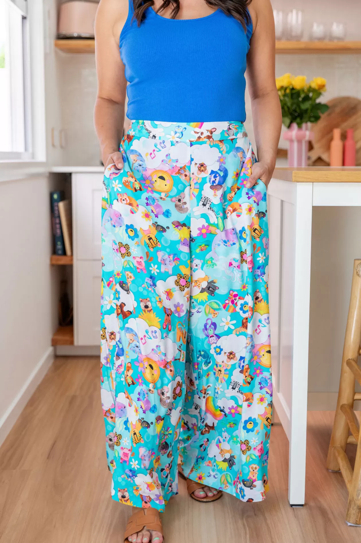 Proud Poppy Clothing Larsa Pants in Kutopia by Kasey Rainbow