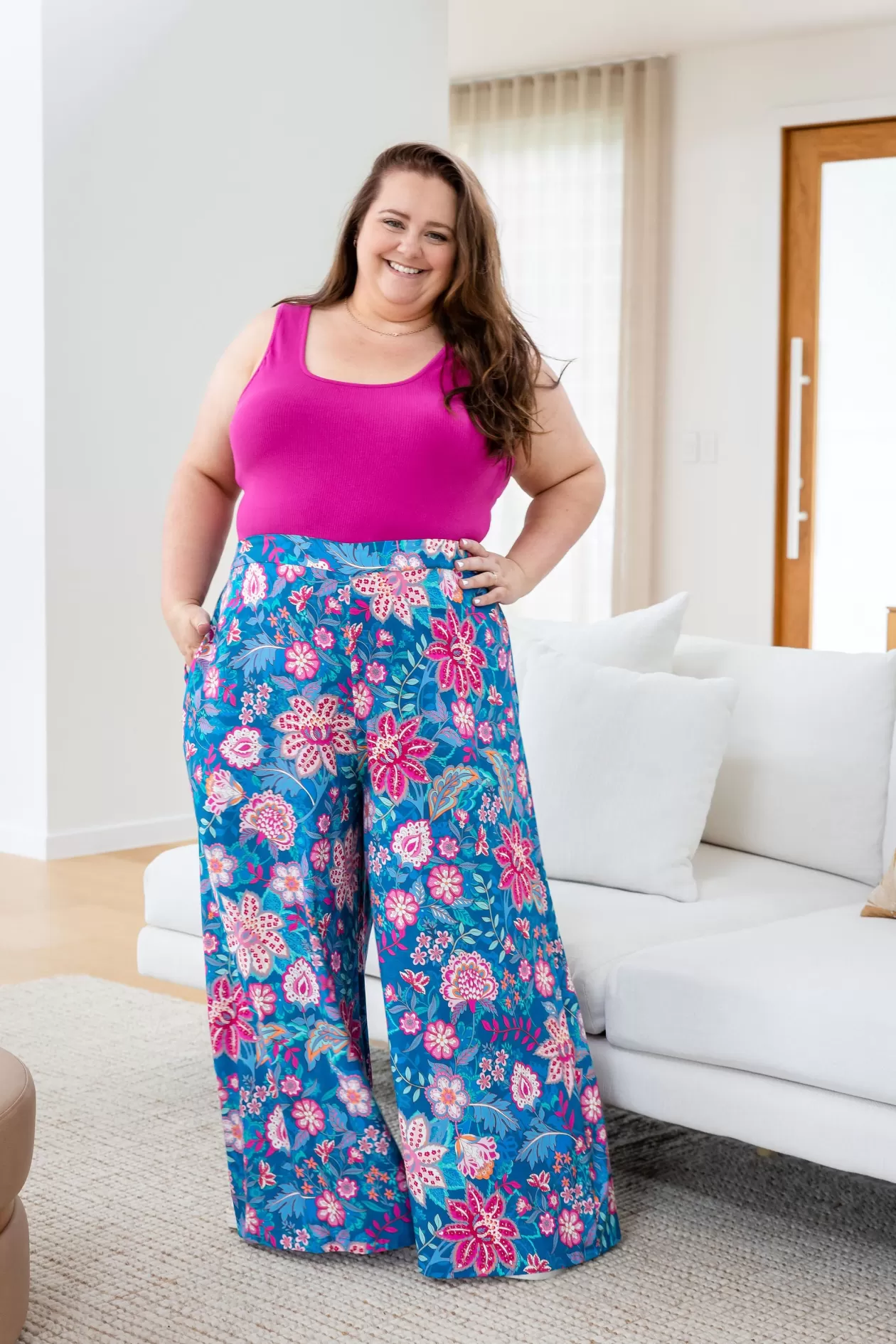 Proud Poppy Clothing Larsa Pants in Paisley Floral