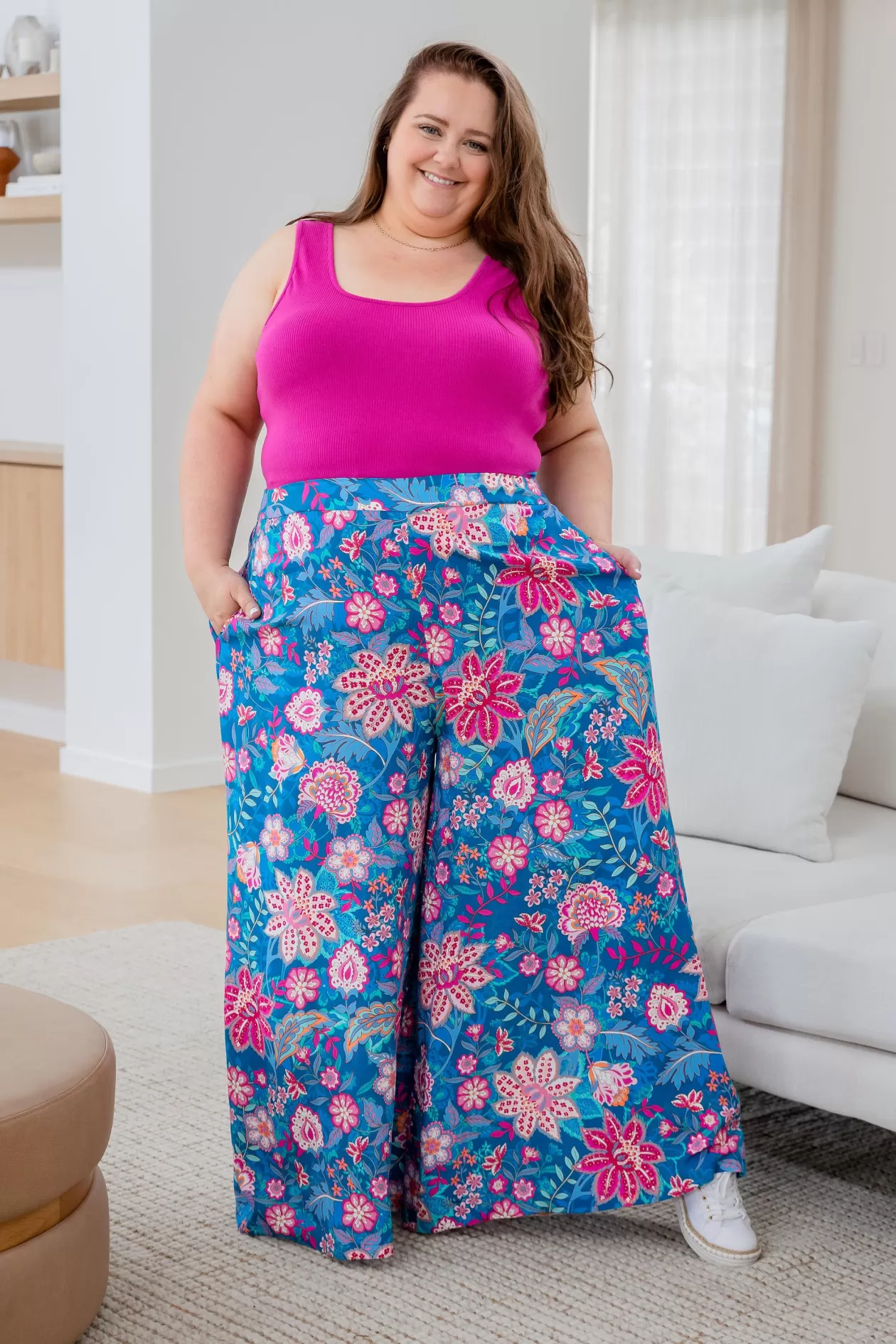 Proud Poppy Clothing Larsa Pants in Paisley Floral