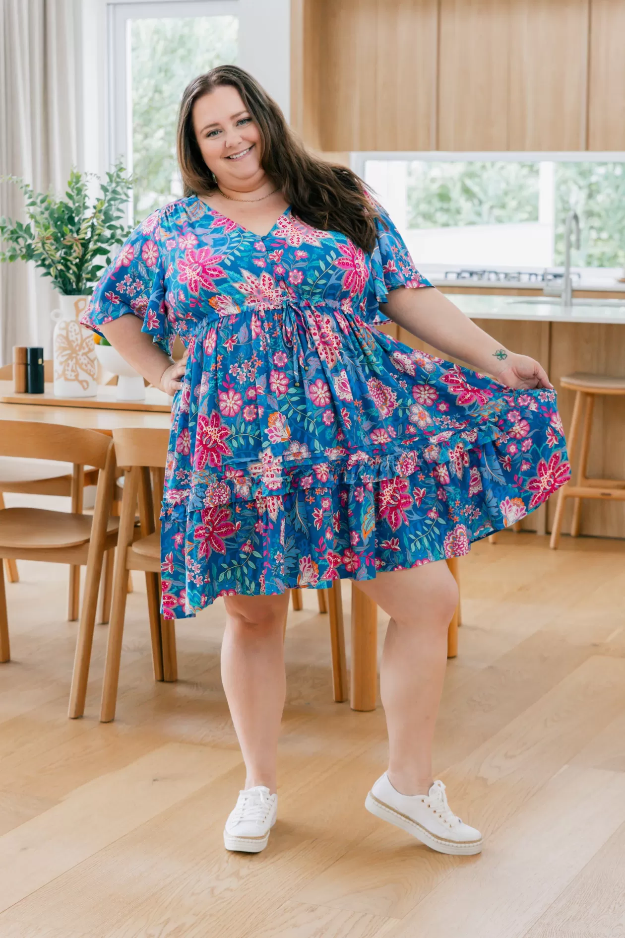 Proud Poppy Clothing Lisa Dress in Paisley Floral