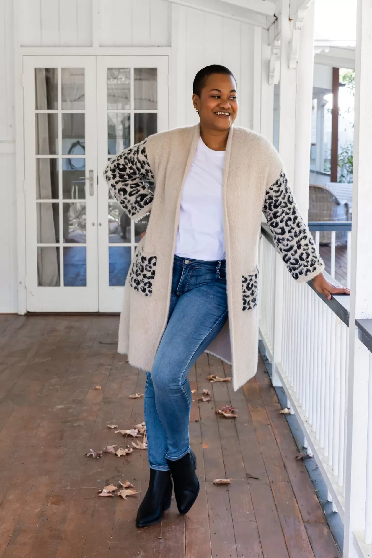 Proud Poppy Clothing Oakland Leopard Cardigan in