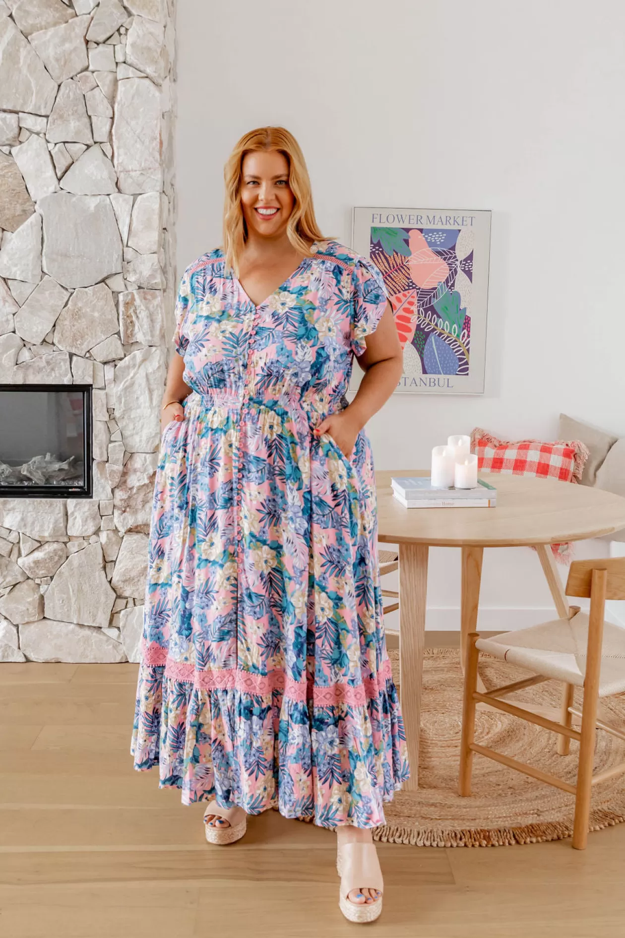 Proud Poppy Clothing Paradise Maxi Floral Dress