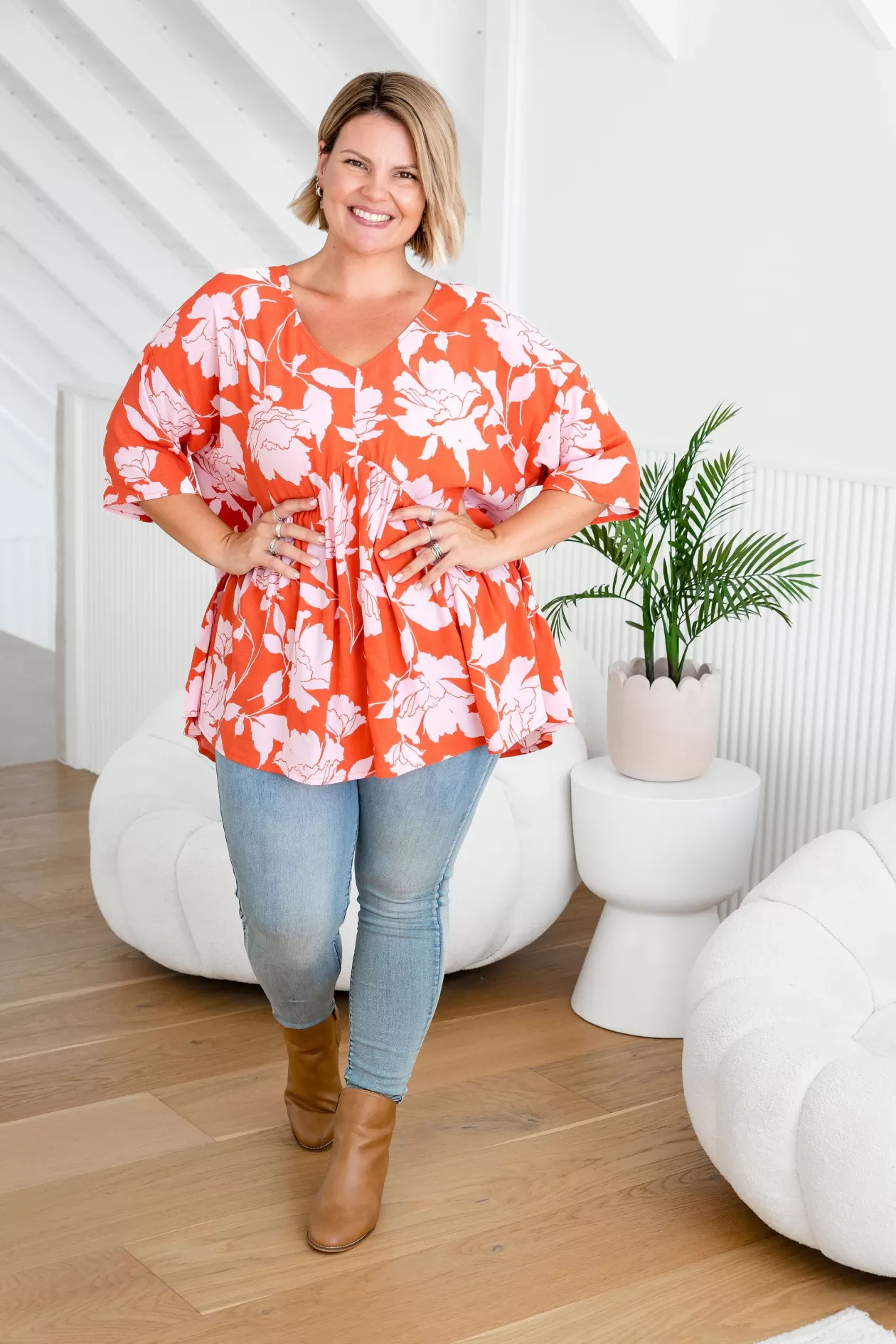 Proud Poppy Clothing Peak Top in