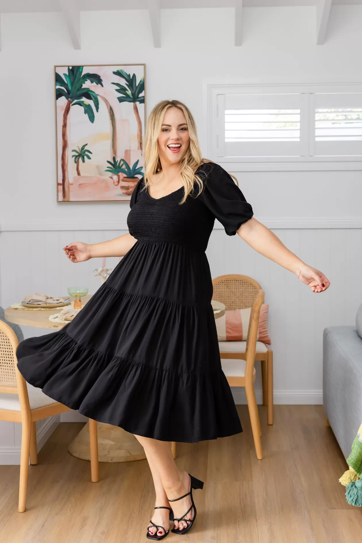 Proud Poppy Clothing Peri Midi Dress in