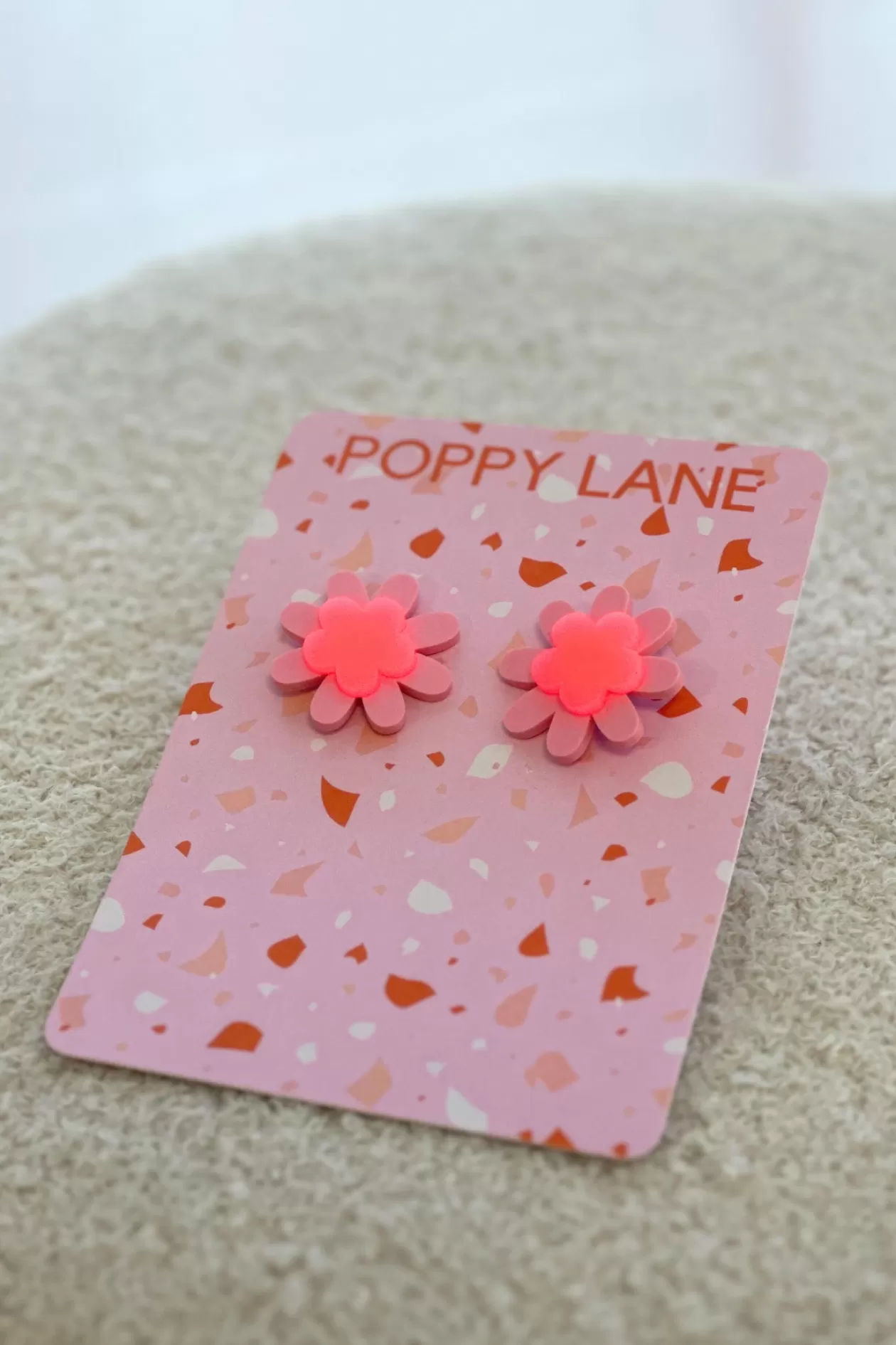 Proud Poppy Clothing Sunburst Pink Stud Earrings