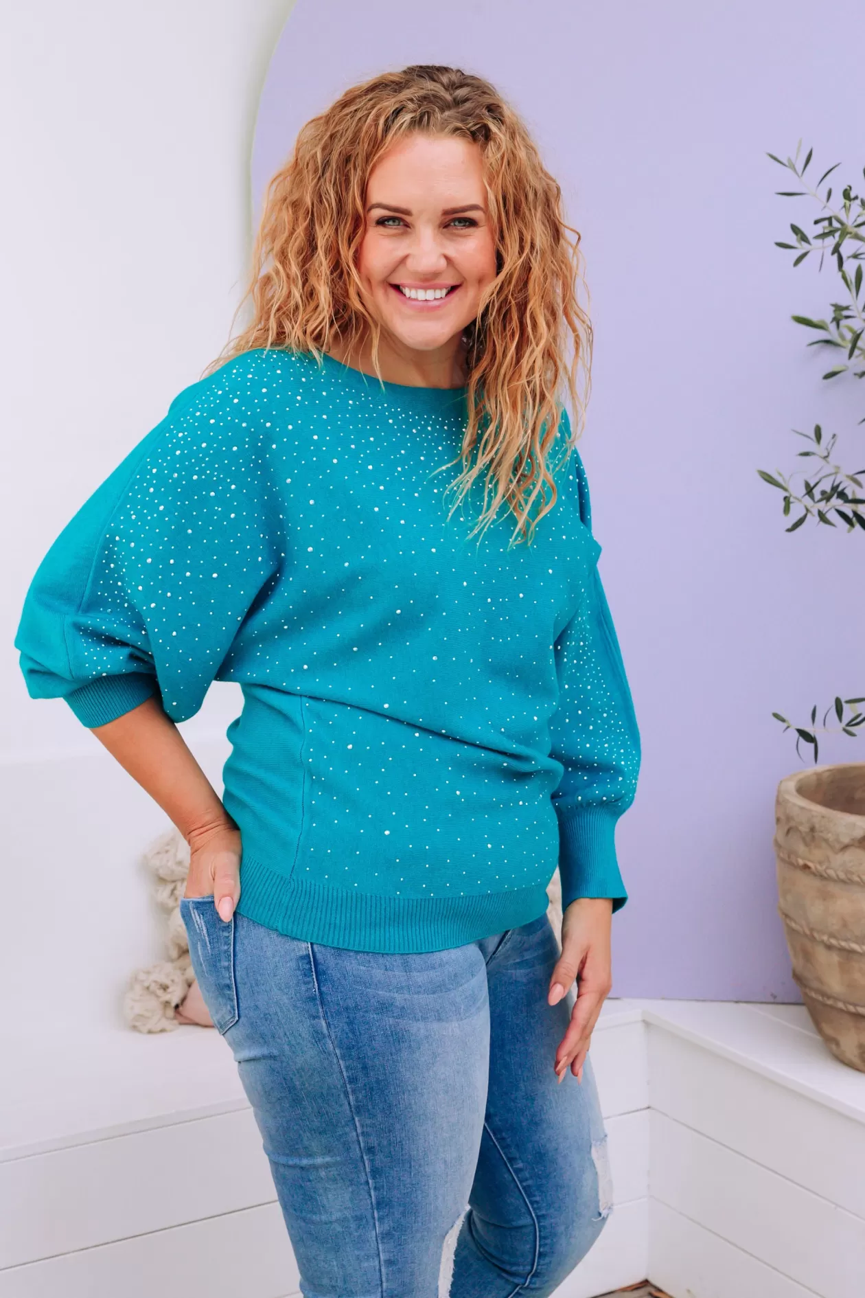 Proud Poppy Clothing Twinkle Embellished Knit in